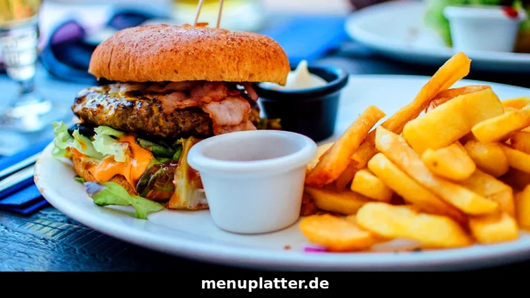 Burger King Preise Frankfurt mit Whopper, King Pommes und Softdrink auf einem Tablett