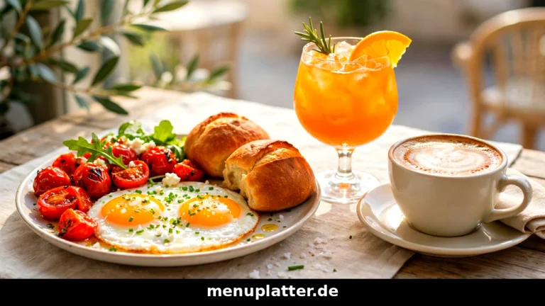 Café Extrablatt Speisekarte Preise mit Frühstücksbuffet, Burger und Kuchen auf einem Cafétisch