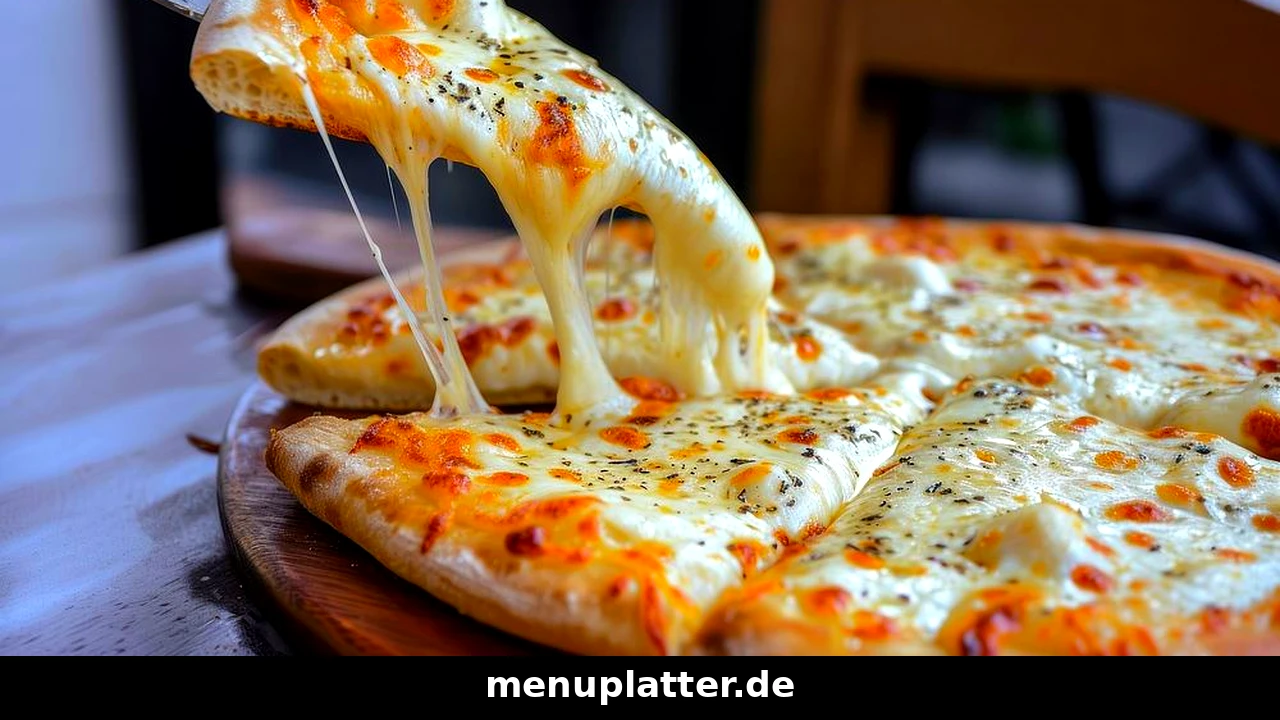 Call a Pizza Preise Leipzig mit heisser Pizza, Pizzabrötchen und Dip auf einem Tisch