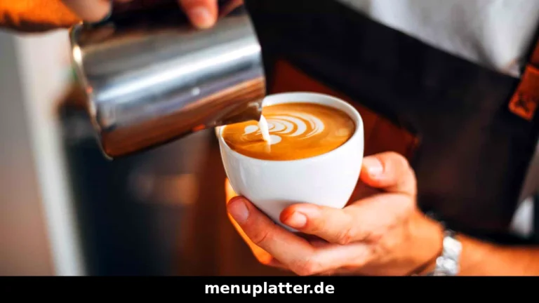 coffee prices Germany with filter coffee, espresso and café crema cups on a bright café counter