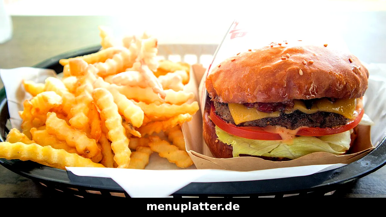 Five Guys Preise Hamburg mit Cheeseburger, knusprigen Pommes frites und Milchshake am Jungfernstieg
