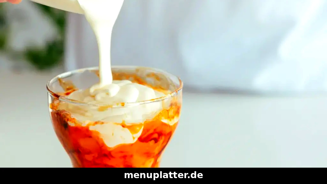 Gong Cha Preise Deutschland mit cremigem Milchschaum, der auf eiskalten Thai-Tee mit Tapioka gegossen wird