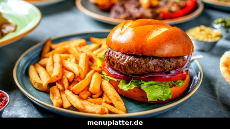 Hans im Glück Gutscheine mit Burger, Cocktail und Smartphone auf hellem Tisch
