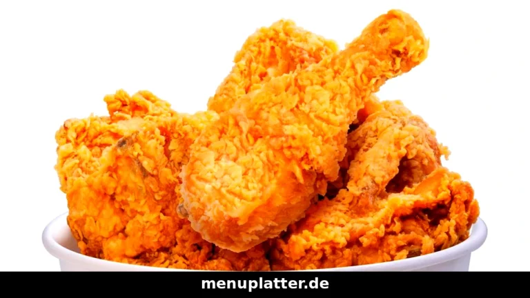 KFC Germany menu prices with crispy chicken pieces, a burger and fries on a tray in Germany