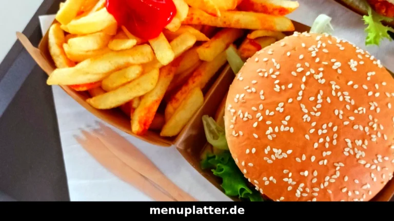 McDonald's Preise Hamburg mit Big Mac, Pommes frites und Softdrink auf einem Tablett