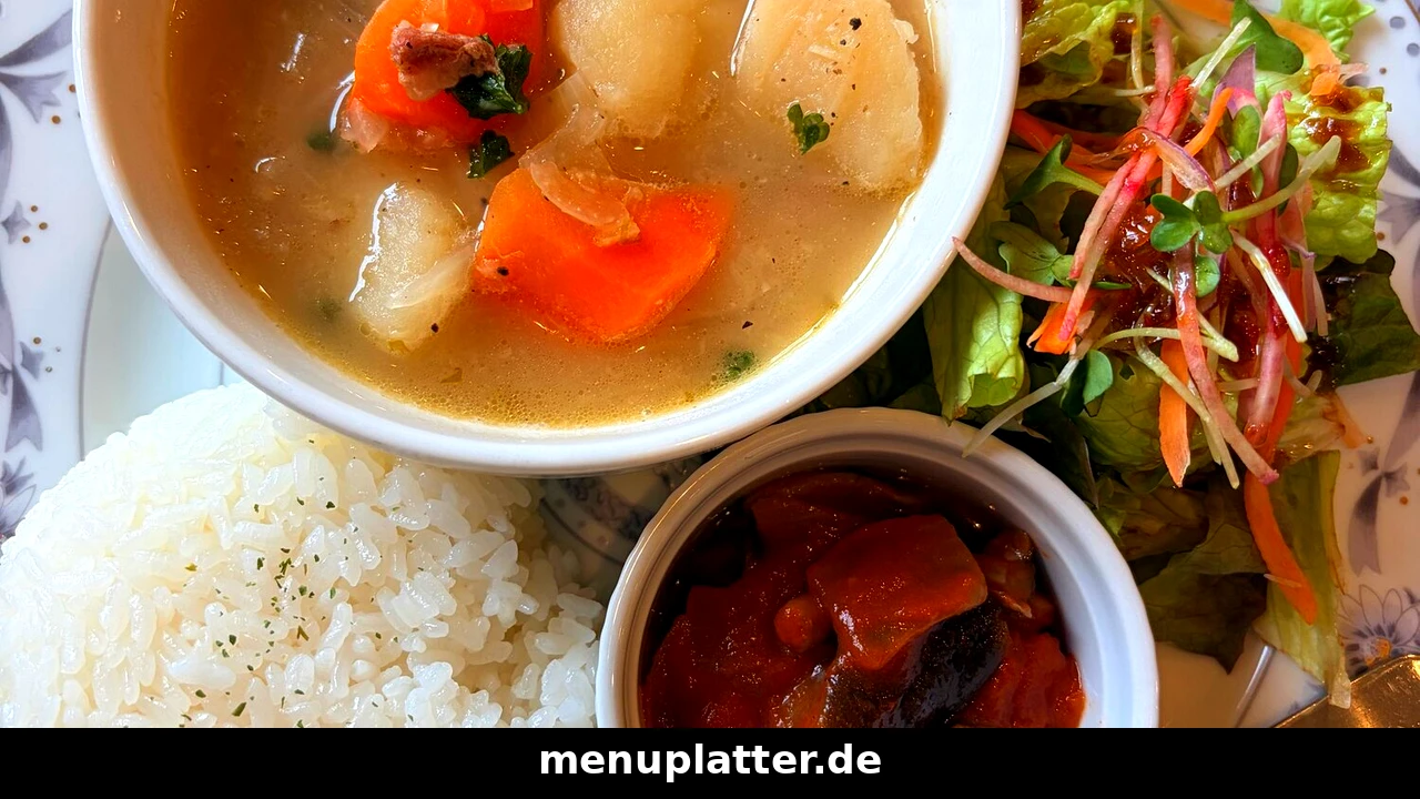 Mittagsmenü Preise Bonn mit einem Mittagsmenü mit Suppe und Hauptgericht