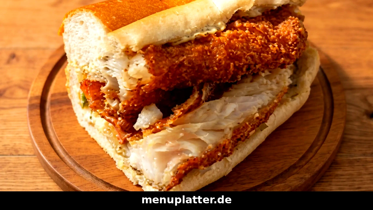 Nordsee Preise Hamburg mit einem Fischbrötchen mit Remoulade