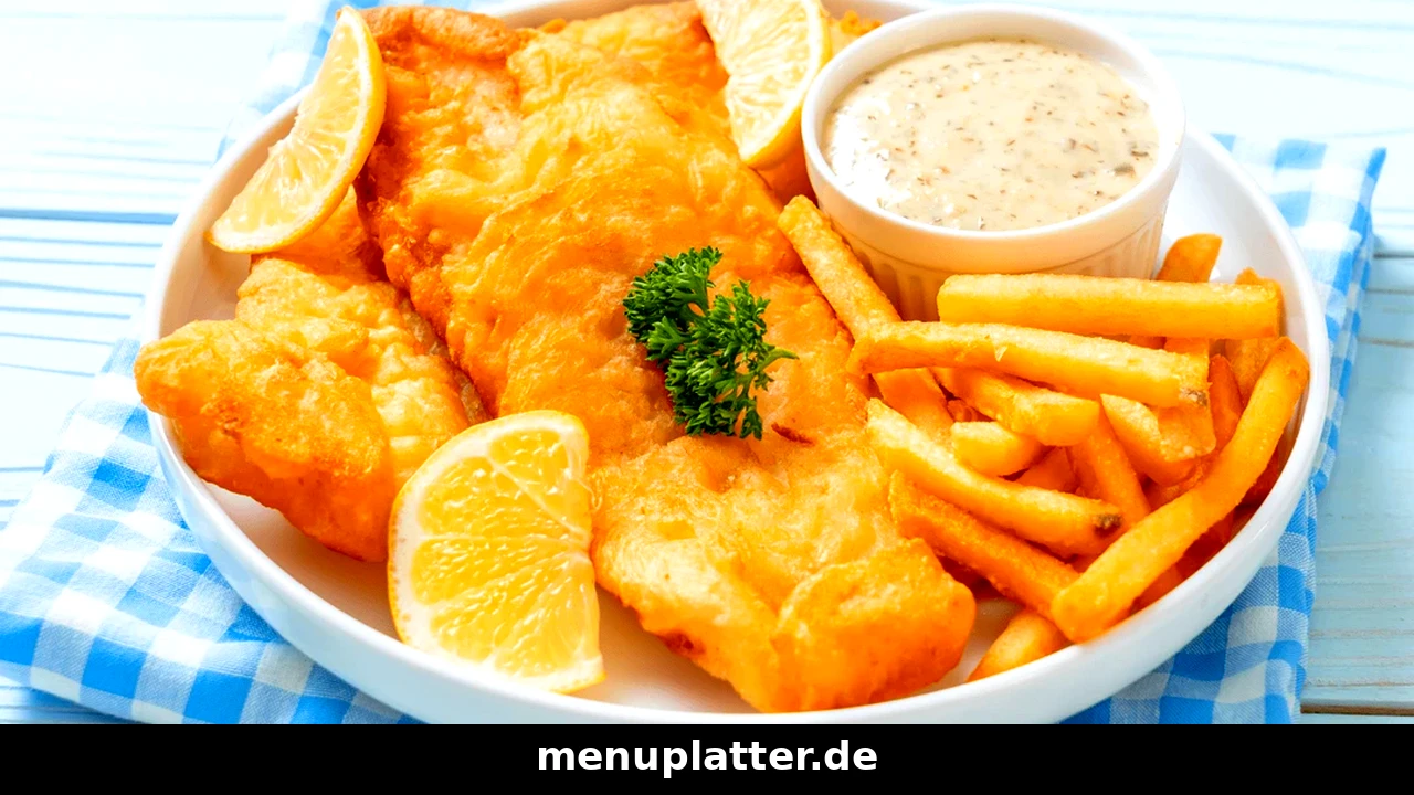 Nordsee Preise Hamburg mit Backfisch-Baguette, Bremer und Fish & Chips auf einem Tablett